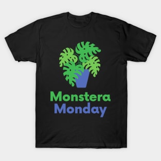 Funny House plant Graphic For Women Monstera Monday Gift T-Shirt